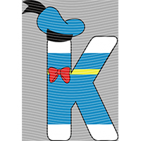 Cartoon letters-CL 170